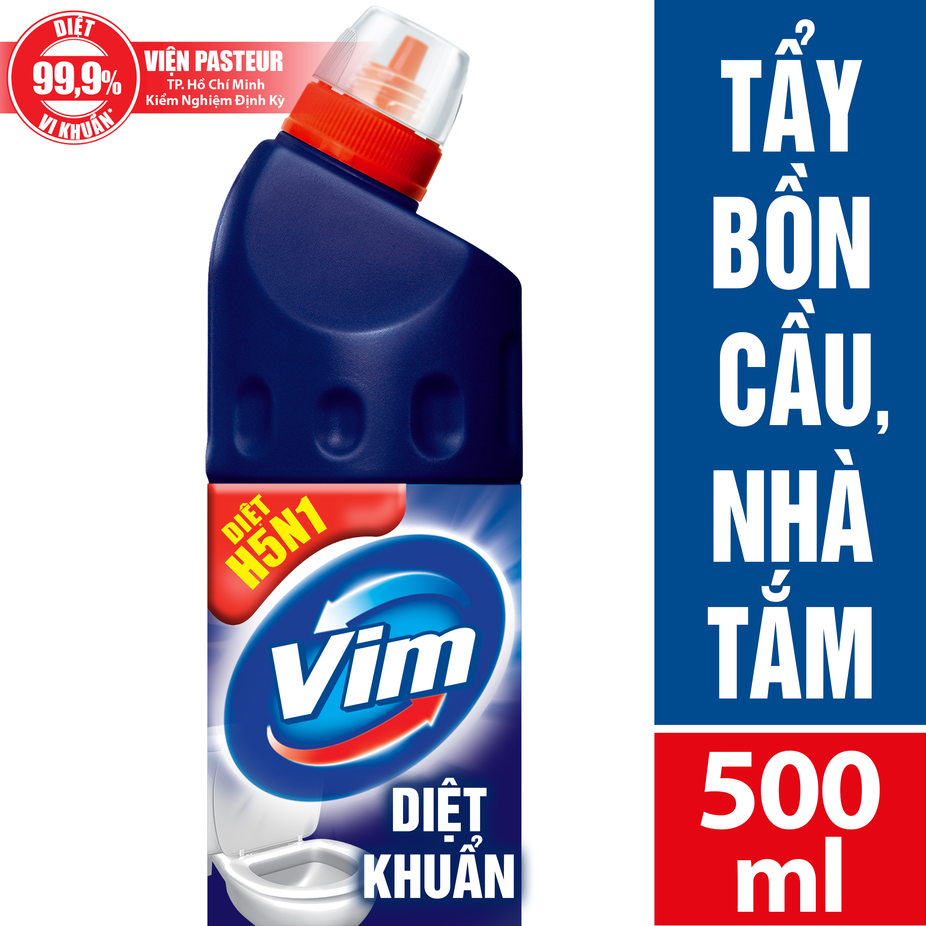 Nước Tẩy Bồn Cầu Vim 600ml